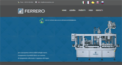 Desktop Screenshot of ferreromachines.com